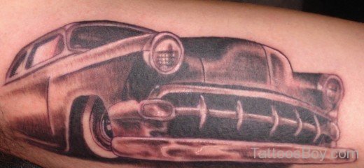 Stylish Car Tattoo