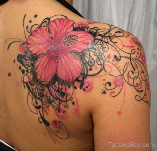 Stylish Flower Tattoo