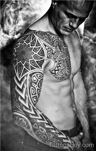 Stylish Full Sleeve Tattoo-TB1179