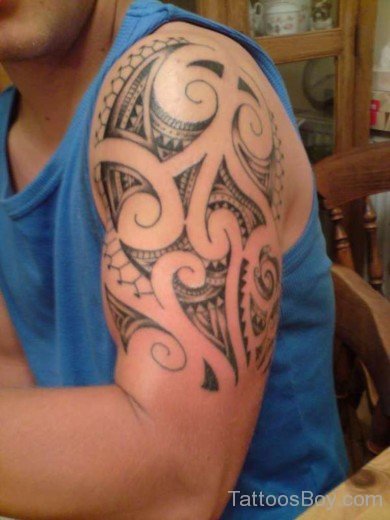 Stylish Maori Tribal Tattoo-TB1181