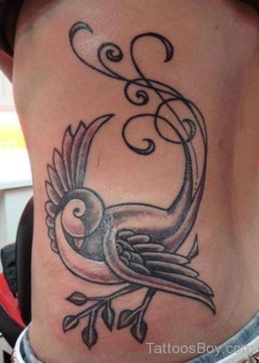 Stylish Sparrow Tattoo-Tb1110