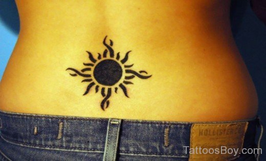 Sun Tattoo For women-TB1083