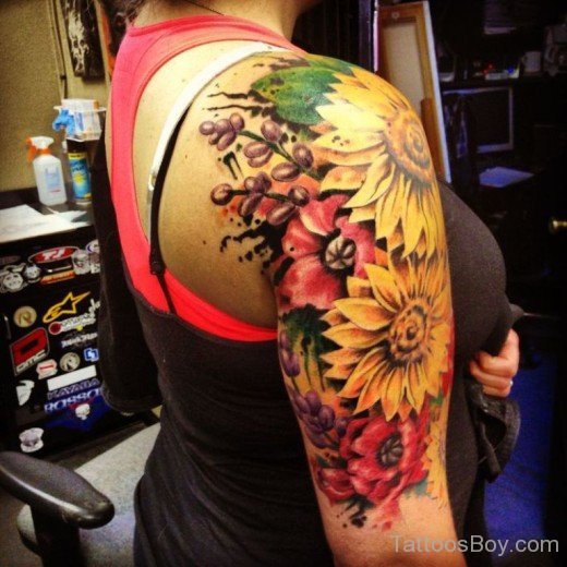 Sunflower Tattoo