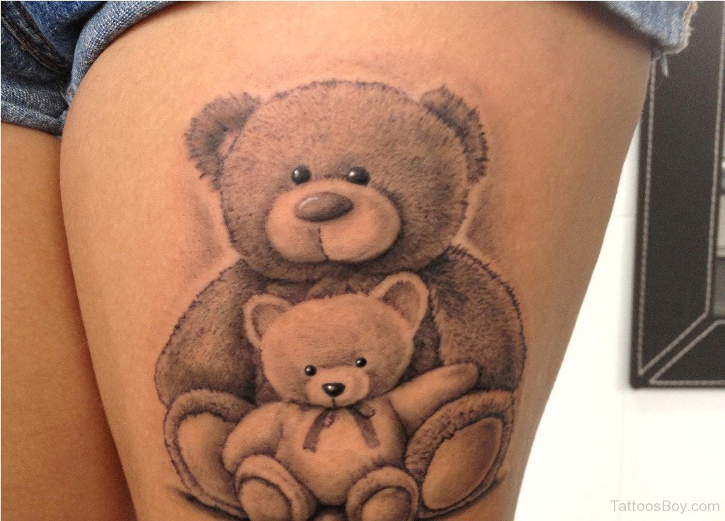 Teddy Bear Tattoo.