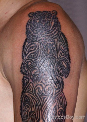Traditional Bear Tattoo-TB145