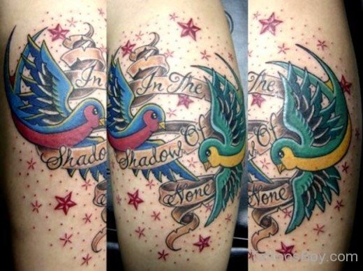 Traditional Sparrow Tattoo 2-Tb1113