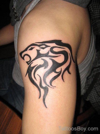 Tribal Lion Tattoo 