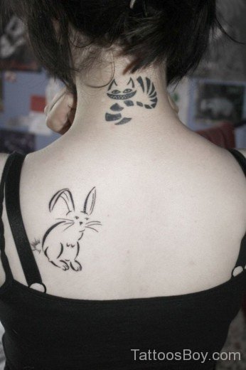 Tribal Rabbit Tattoo-TB186