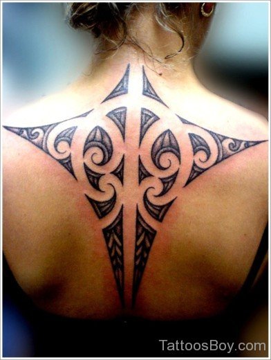 Tribal Tattoo On Back