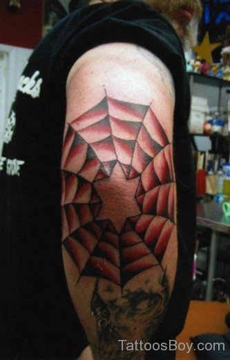 Ultimate Spiderweb Tattoo Design