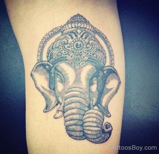 Unique Ganesha Tattoo Design-TB1192