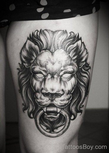 Unique Lion Tattoo-TB1144
