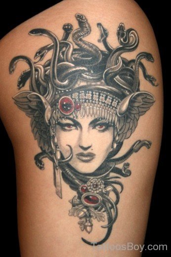 Venetian Mask Tattoo 