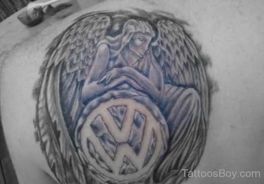 Volkswagen Angel Car Tattoo-TB158