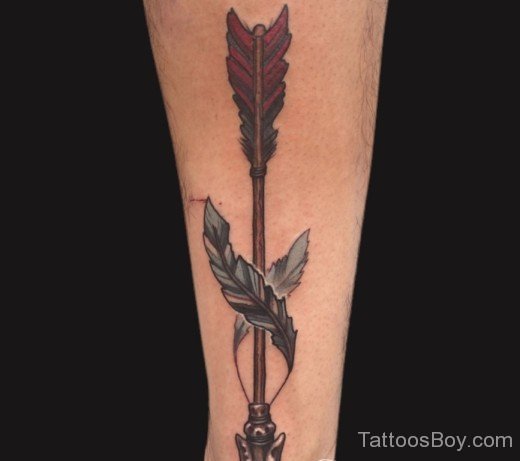 Wonderful Arrow Tattoo design -TB1463