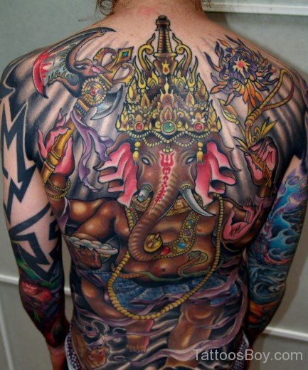 Wonderful Ganesha Tattoo-TB1199