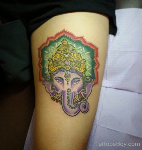 Wonderful Lord Ganesha Tattoo-TB1200