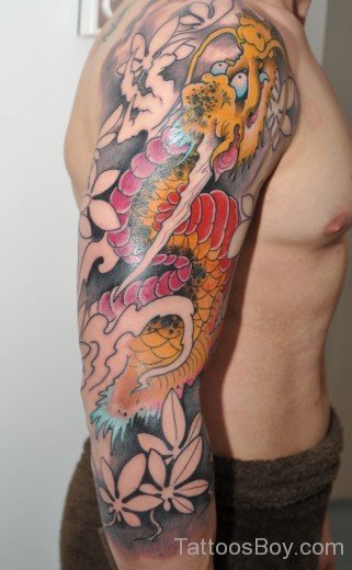 Yellow Dragon Tattoo-TB1200