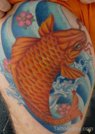 Yellow Fish Tattoo-TB1151