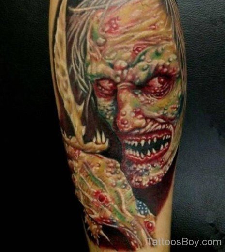 Zombie Horror Tattoo-TB1100