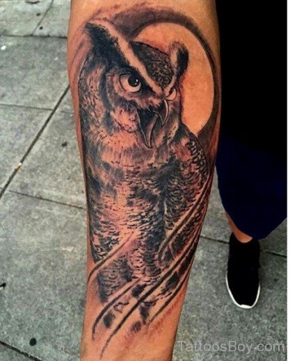 Amazing Owl Tattoo