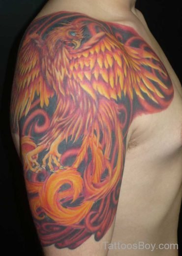 Awesome Phoenix Tattoo 1-TB1004