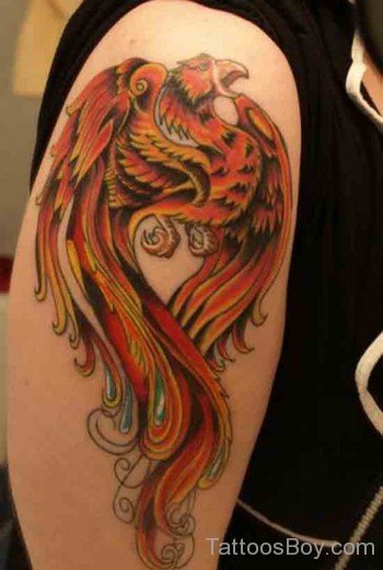 Awful Phoenix Tattoo