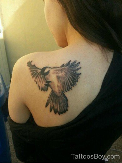 Bird Tattoo Design On Back