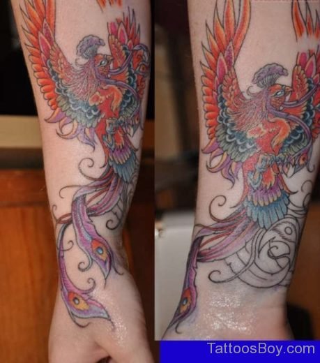 Chinese Phoenix Tattoo-TB1018