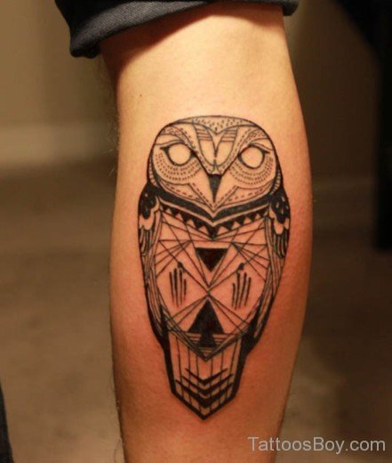 Creative Owl Tattoo