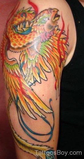 Dragon And Phoenix Tattoo-TB1027