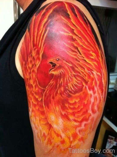 Fanatstic Phoenix Tattoo-TB1032