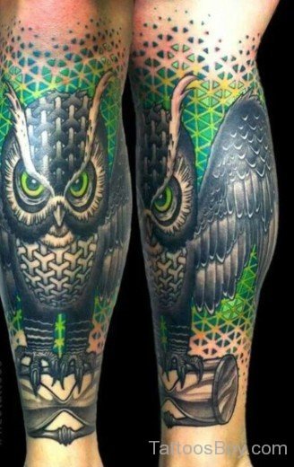Fantastic Owl Tattoo Design-TB1063