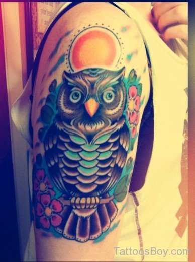 Fantastic Owl Tattoo