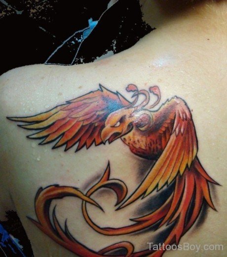 Feminine Phoenix Tattoo-TB14030