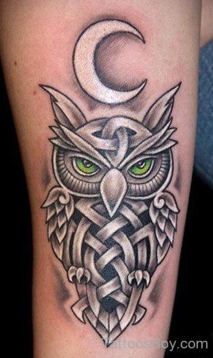 Fine Owl Tattoo