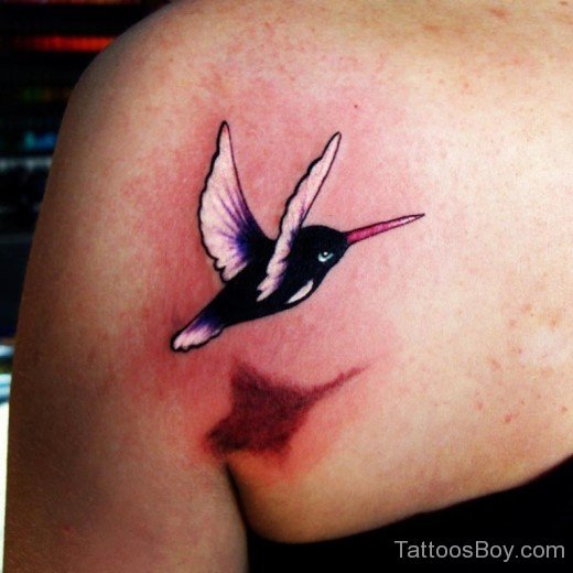 Flying Bird Tattoo