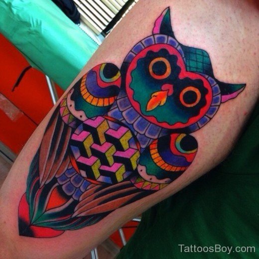 Impressive Owl Tattoo