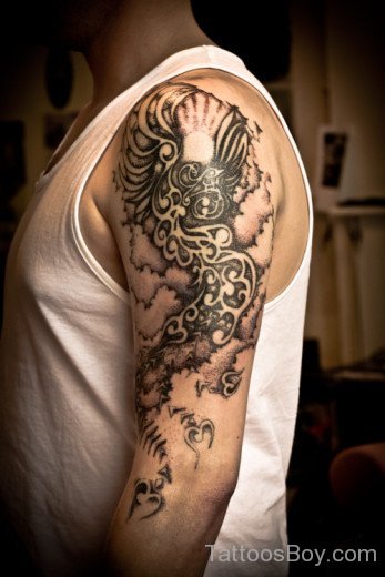 Nice Half Sleeve Tattoo