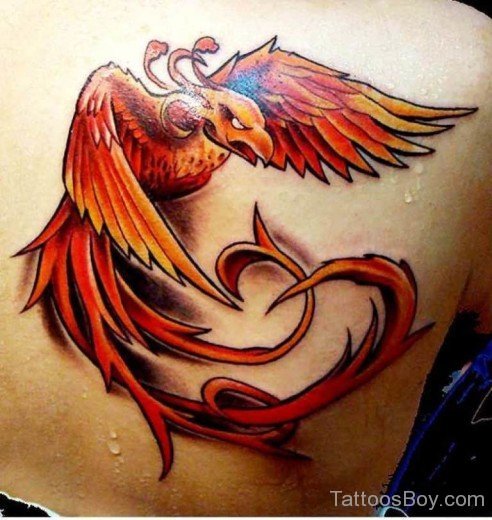 Nice Phoenix Tattoo
