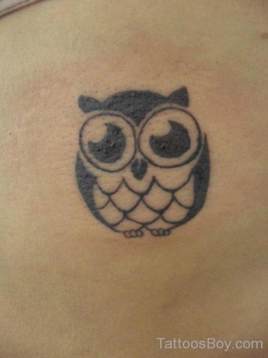 Small Owl Tattoo