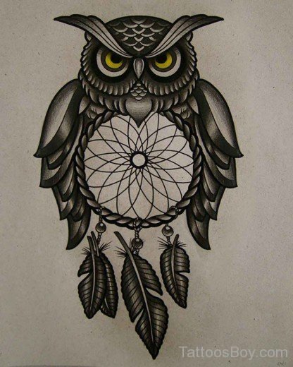 Owl Tattoo Design 
