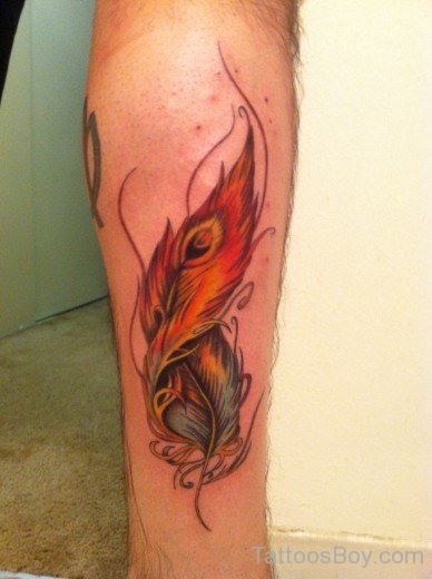 Phoenix  Feather Tattoo