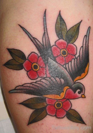 Pretty Swallow Tattoo