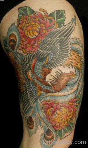 Stunning Phoenix Tattoo-TB1102