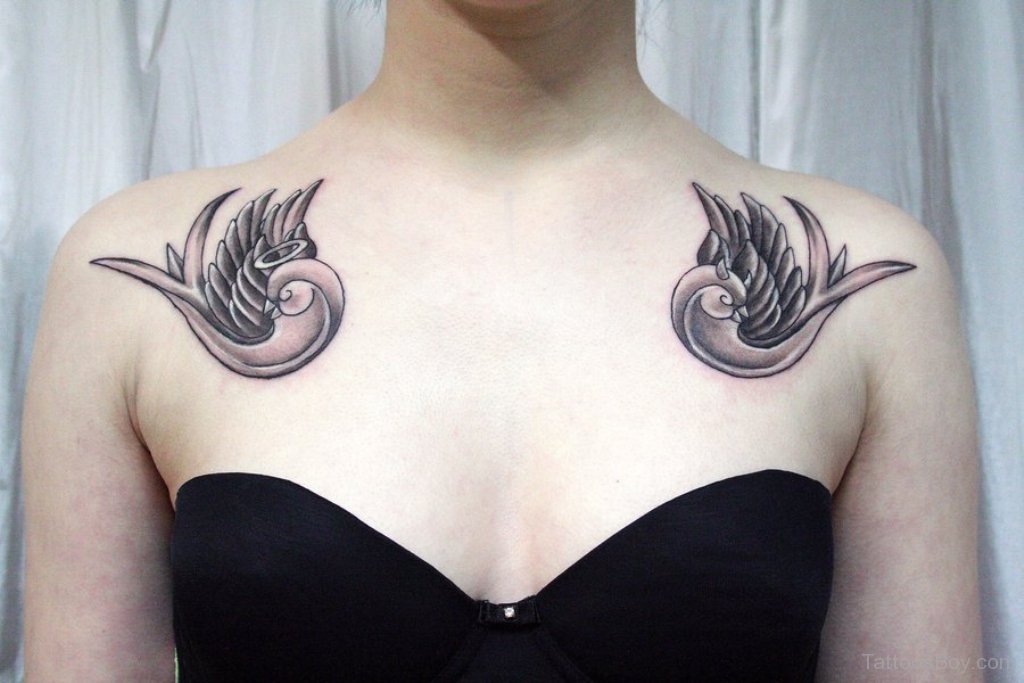 Swallow Tattoo Design On Shoulder | Tattoo Designs, Tattoo Pictures