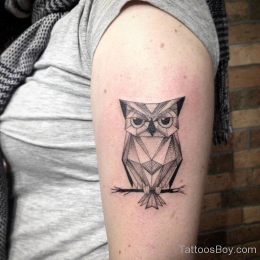 Unique Owl Tattoo