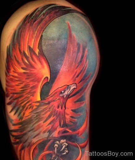 Wonderful Phoenix Tattoo-TB14101
